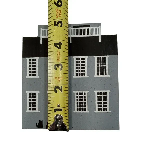 Cat's Meow Village Nantucket Series Maria Mitchell House Signed Faline 1989 - Picture 7 of 8